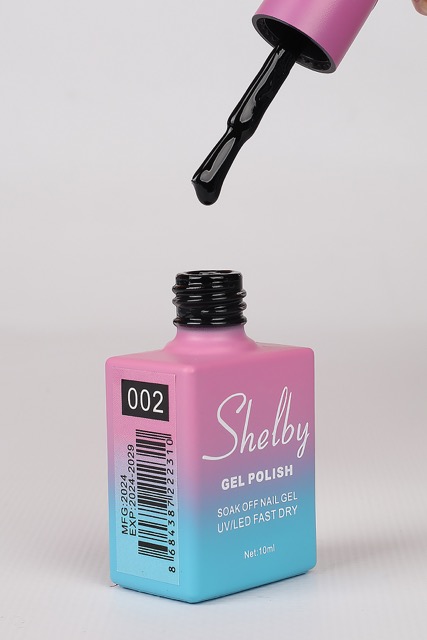 لاک ژل ۱۰ میل شلبی مشکی 002