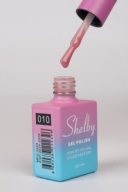 لاک ژل بیس شلبی (بیس رنگی فرنچ) ۰۱۰