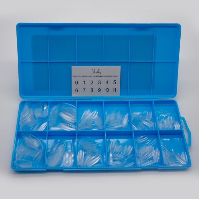 ژل تیپس مدل گرد لیسا ۶۰۰ عددی