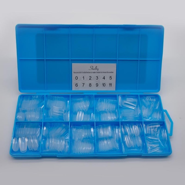 ژل تیپس مدل مربع تینا ۶۰۰ عددی