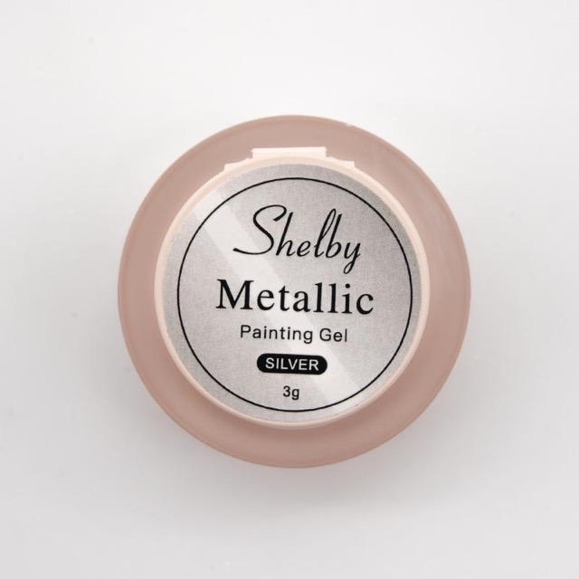 متالیک ژل نقره ای ۳ گرمی